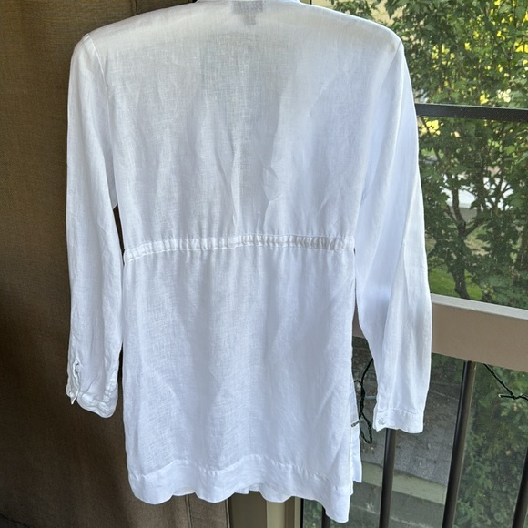 Light and airy J. Jill linen tunic - Picture 4 of 12